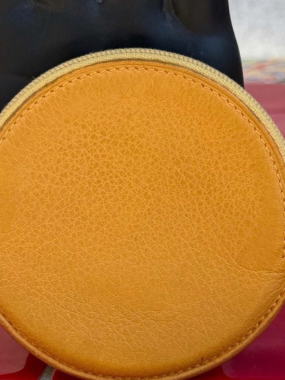Loewe Round Leather Coin Case - Picture 2 of 4